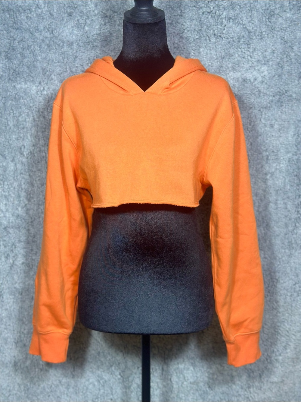 DSG Orange Cropped Hoodie – Size S